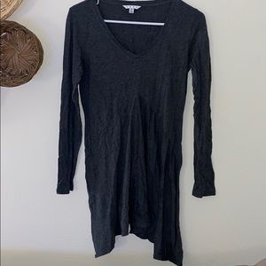 Long-sleeved t-shirt dress